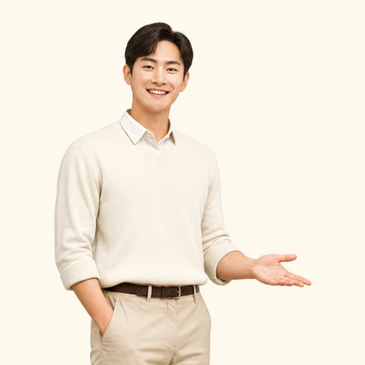 현대 소나타 저신용장기렌트 상담 신청을 안내하는 담당자